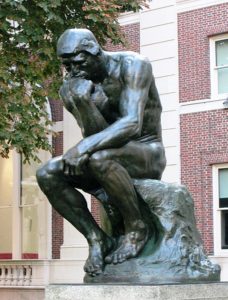 Statue of The Thinker by Auguste Rodin